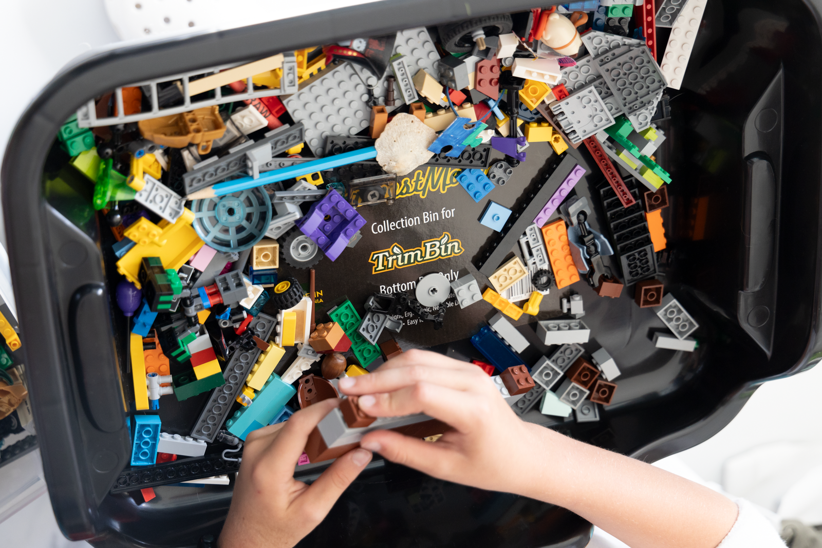 Elevate Craft Time and Lego Building with Trimbin: The Ultimate Organizer for Kids